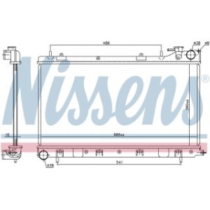 Engine Cooling Heat Exchanger - Nissens 64122
