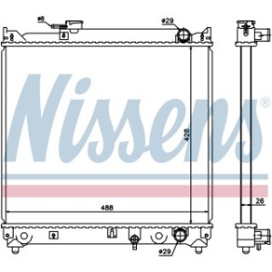 Engine Cooling Heat Exchanger - Nissens 64155