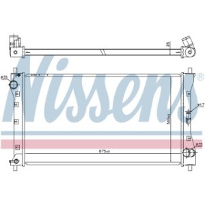 Engine Cooling Heat Exchanger - Nissens 64256
