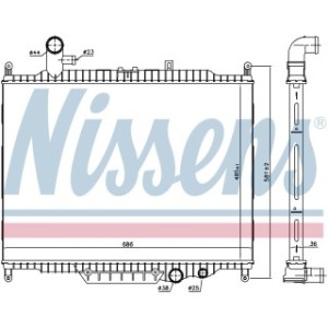 Engine Cooling Heat Exchanger - Nissens 64332
