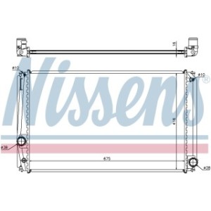 Engine Cooling Heat Exchanger - Nissens 64678A