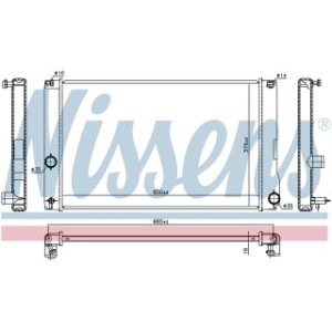 Engine Cooling Heat Exchanger - Nissens 646842