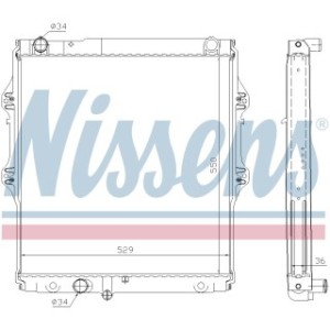 Engine Cooling Heat Exchanger - Nissens 64698