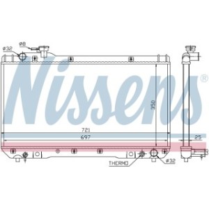 Engine Cooling Heat Exchanger - Nissens 64706