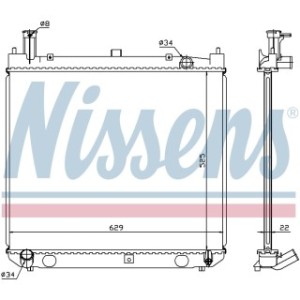 Engine Cooling Heat Exchanger - Nissens 64858A
