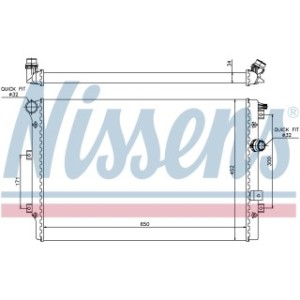 Engine Cooling Heat Exchanger - Nissens 65015