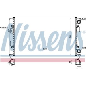 Engine Cooling Heat Exchanger - Nissens 651941