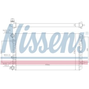 Engine Cooling Heat Exchanger - Nissens 65228