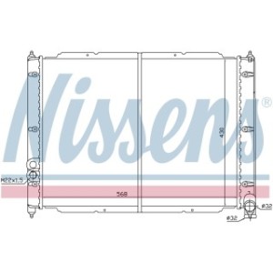 Engine Cooling Heat Exchanger - Nissens 65239