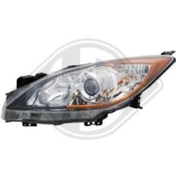 Headlight 5619081 for MAZDA 3 OE BBP2510L0G