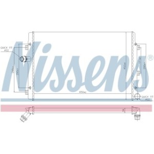 Engine Cooling Heat Exchanger - Nissens 65281A