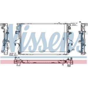Engine Cooling Heat Exchanger - Nissens 65283A