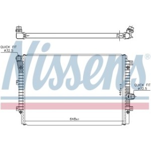 Engine Cooling Heat Exchanger - Nissens 65336