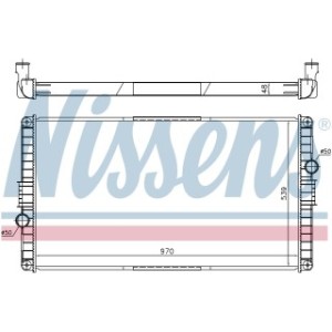Engine Cooling Heat Exchanger - Nissens 65468A