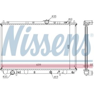 Engine Cooling Heat Exchanger - Nissens 65543A