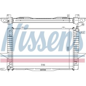 Engine Cooling Heat Exchanger - Nissens 65546A