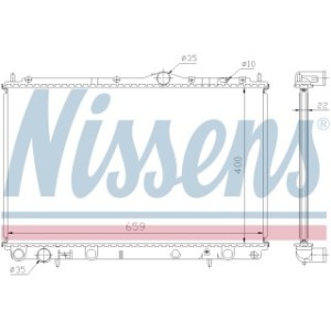 Engine Cooling Heat Exchanger - Nissens 65559A
