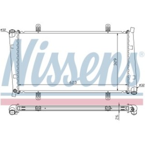 Engine Cooling Heat Exchanger - Nissens 65560A