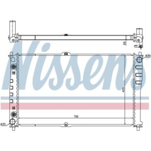 Engine Cooling Heat Exchanger - Nissens 66619