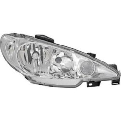 Headlight 4225982 for PEUGEOT 206 OE 6205S9