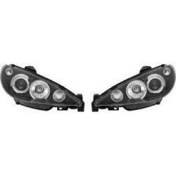 Headlight Set 4225680 for PEUGEOT 206