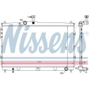 Engine Cooling Heat Exchanger - Nissens 67095