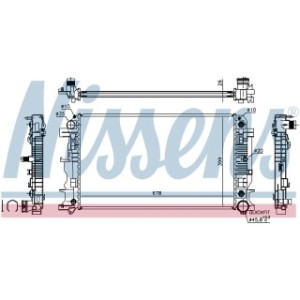 Engine Cooling Heat Exchanger - Nissens 67157A