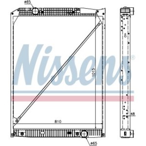 Engine Cooling Heat Exchanger - Nissens 67189
