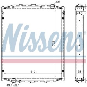 Engine Cooling Heat Exchanger - Nissens 67220A