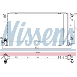 Engine Cooling Heat Exchanger - Nissens 67287