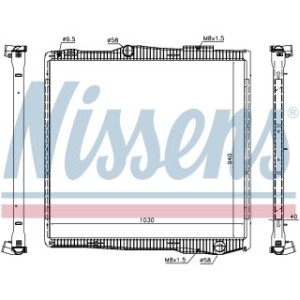 Engine Cooling Heat Exchanger - Nissens 67290