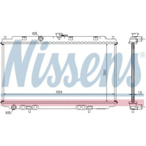 Engine Cooling Heat Exchanger - Nissens 67344A