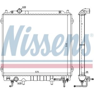 Engine Cooling Heat Exchanger - Nissens 67482