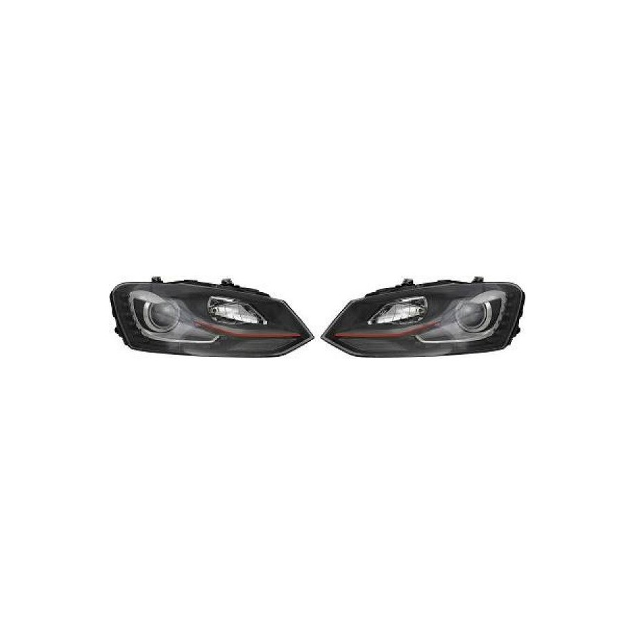 Headlight Set 2206787 for VW POLO