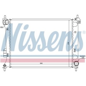 Engine Cooling Heat Exchanger - Nissens 67609