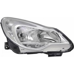 Headlight 1814182 for VAUXHALL CORSA OE 95507716