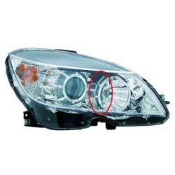 Headlight 1672080 for MERCEDES C-CLASS OE A2048200261