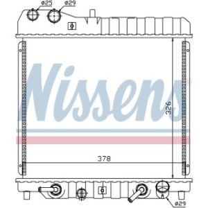 Engine Cooling Heat Exchanger - Nissens 68111
