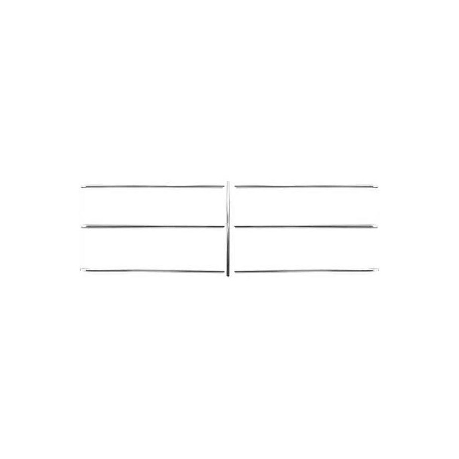 Radiator Grille Trim Strip Set 1645045 for MERCEDES S-CLASS