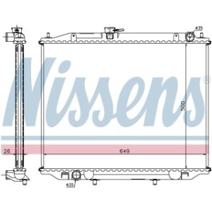 Engine Cooling Heat Exchanger - Nissens 68708A