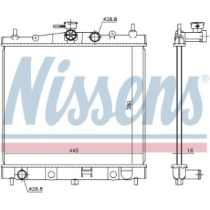 Engine Cooling Heat Exchanger - Nissens 68728