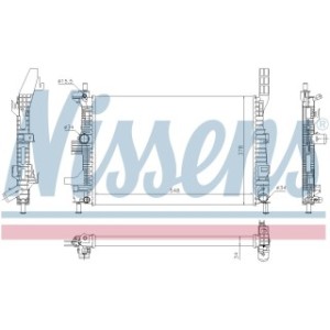 Engine Cooling Heat Exchanger - Nissens 69238