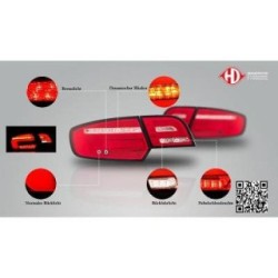 Tail Light Assembly Set 1031495 for AUDI A3