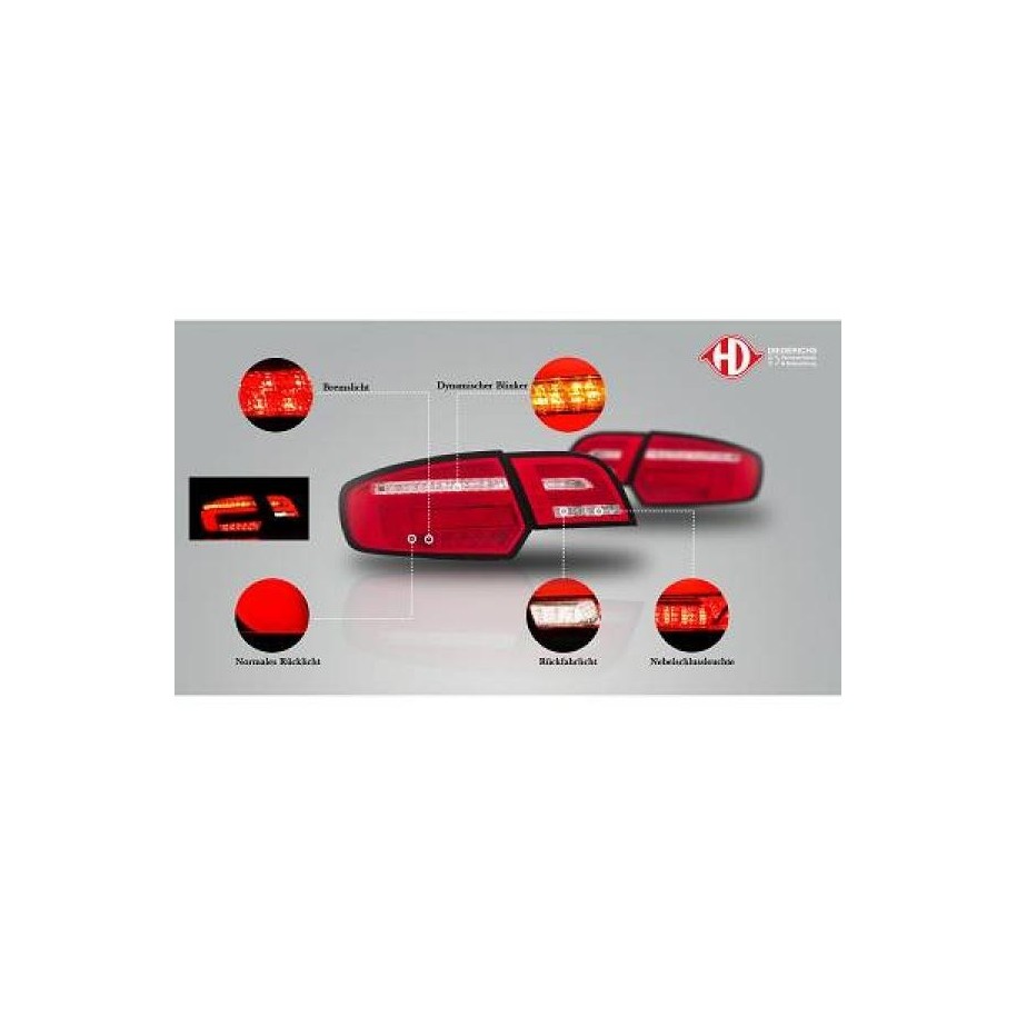 Tail Light Assembly Set 1032495 for AUDI A3
