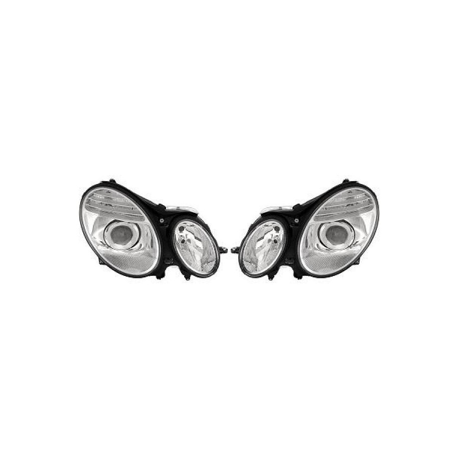 Headlight Set 1615380 for MERCEDES E-CLASS