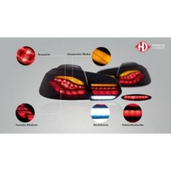 Tail Light Assembly Set 2215698 for VW GOLF