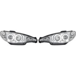 Headlight Set 4225581 for PEUGEOT 206