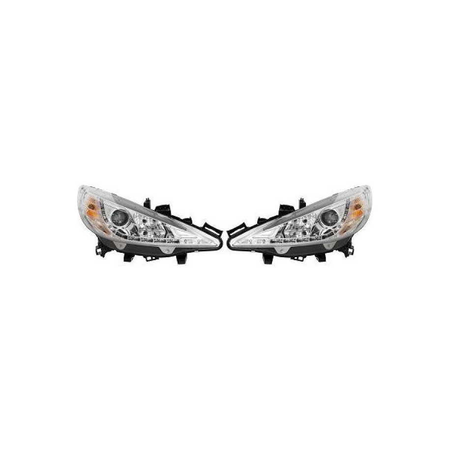 Headlight Set 4226586 for PEUGEOT 207