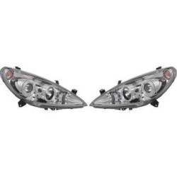 Headlight Set 4234680 for PEUGEOT 307