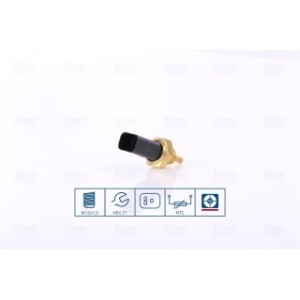 Coolant Temperature Sensor Sensor - Nissens 207001